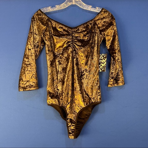 NWT Bisou Bisou the LIV bodysuit Medium - Picture 3 of 9